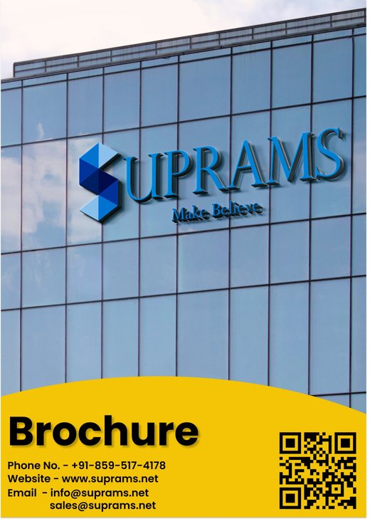 Cover of the Suprams Info Solutions company brochure